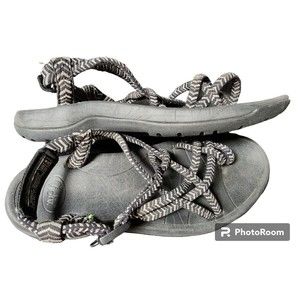 Viakix Black Woven Comfort Sandals Size 9 Outdoor Sport Water Resistant